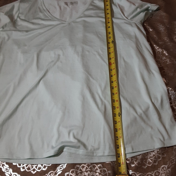 ATHLETICS WORKS WOMENS 3X GREEN SHIRT - Picture 2 of 5